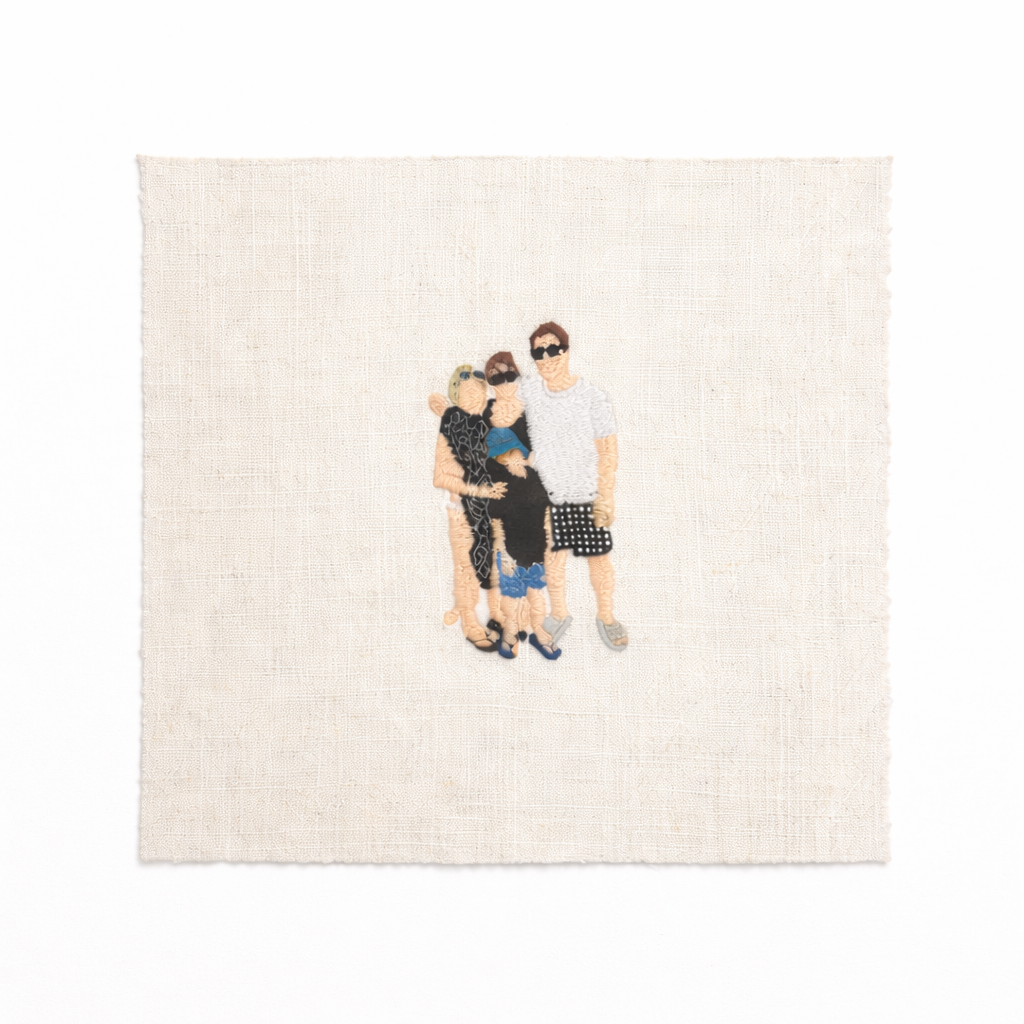 your favourite image embroidered. A great gift