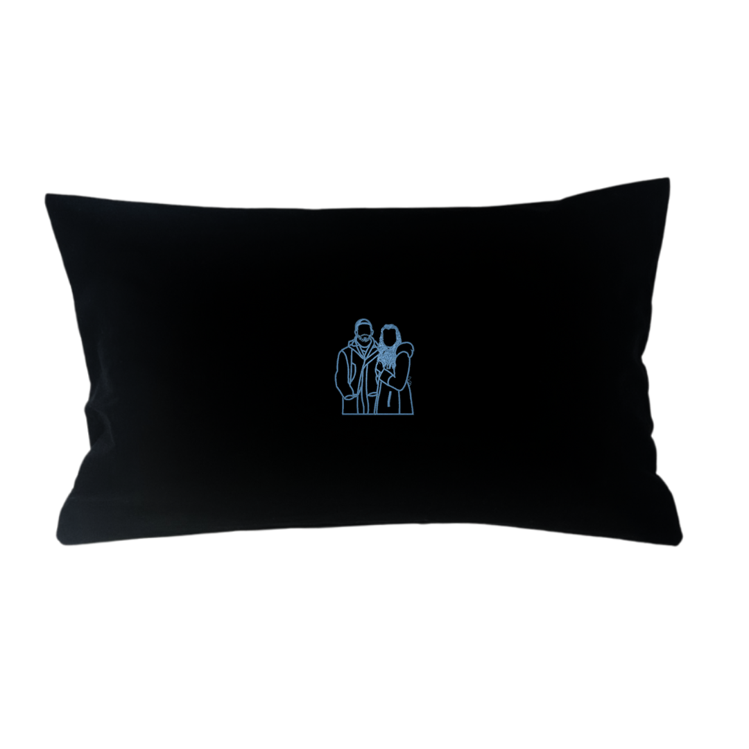 Rectangle Outline Moment Cushion