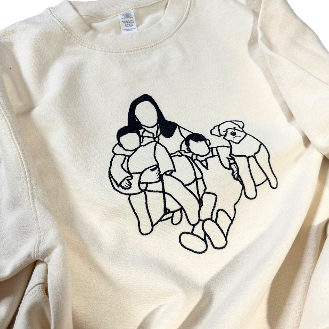 Big Outline Moment Sweater