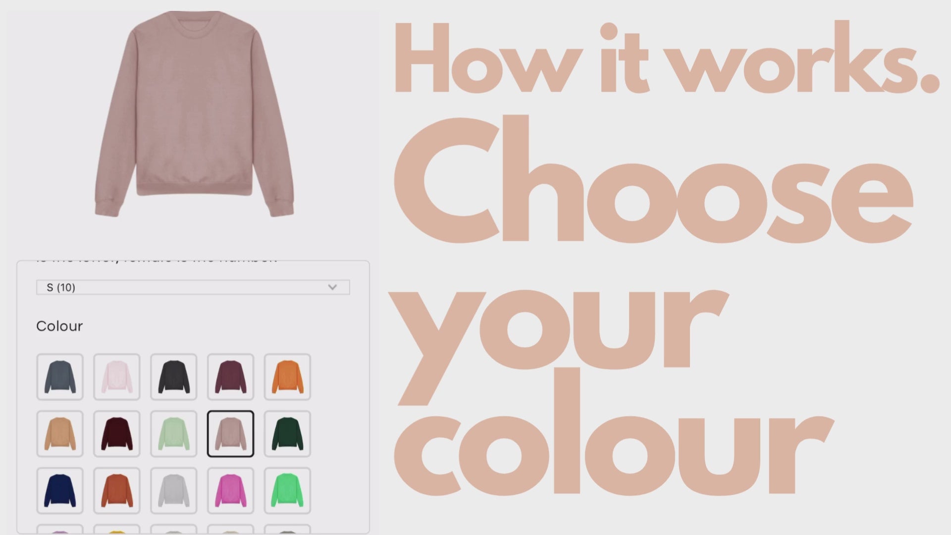 Load video: See how you can create your own embroidered masterpiece made from your favourite picture